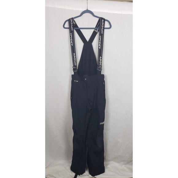 Spyder Other - Spyder XT 5000 Mens L Black Ski Snowboard Snowsuit Bib Overalls Pants Winter